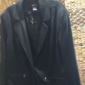 For Sale.Ashley Stewart Black Jacket w/faux pocket